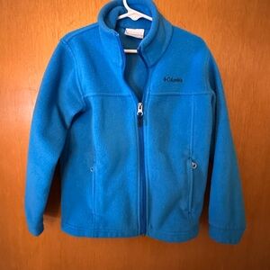 Columbia Kids Bright Blue Fleece Jacket size boys girls size XS